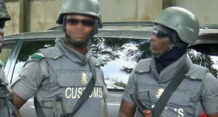 Customs operatives seize firearms at Lagos airport