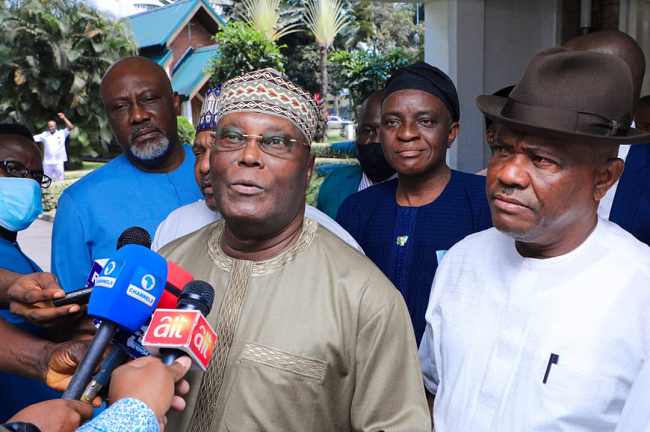 Atiku, governors, to visit Wike in reconciliatory move