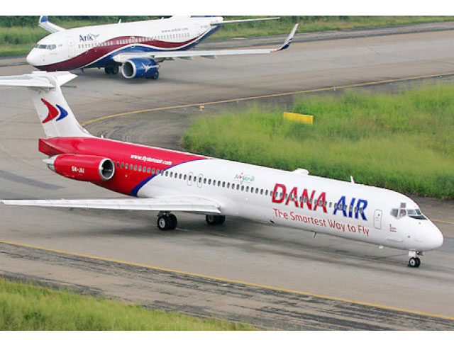 Faulty engine: Dana Air plane makes emergency landing 
