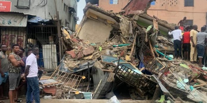 Children killed as building collapses in Lagos again