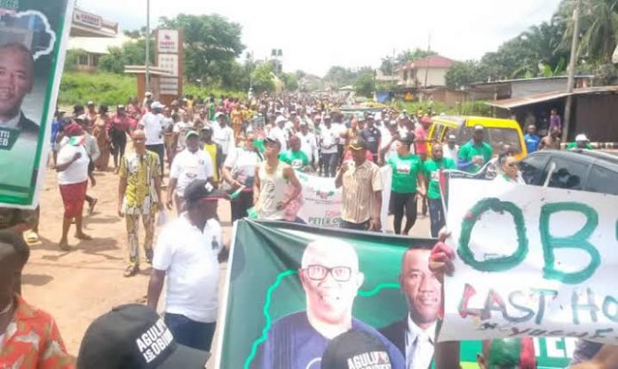 Court bars Peter Obi’s supporters from campaigning at Lekki Toll Gate