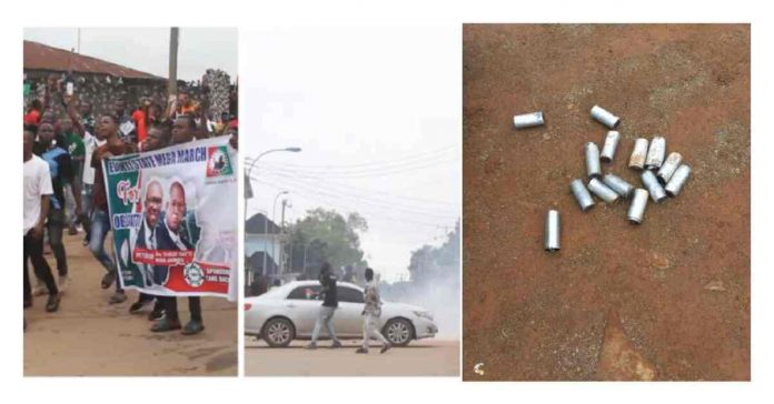 Rally: Police tear gas ‘Obi-dients’ in Ebonyi