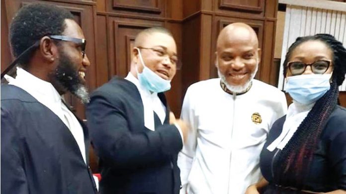 Appeal court discharges Nnamdi Kanu