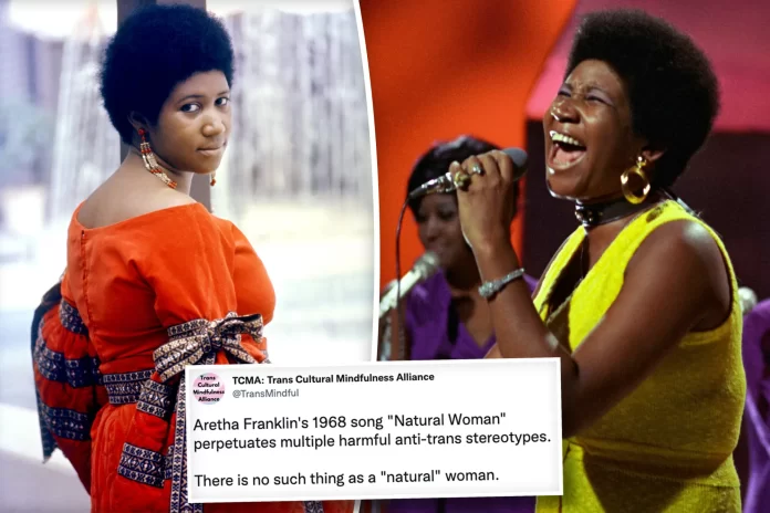 LGBTQ activists find Aretha Franklin song ‘Natural Woman’ offensive, call for ban