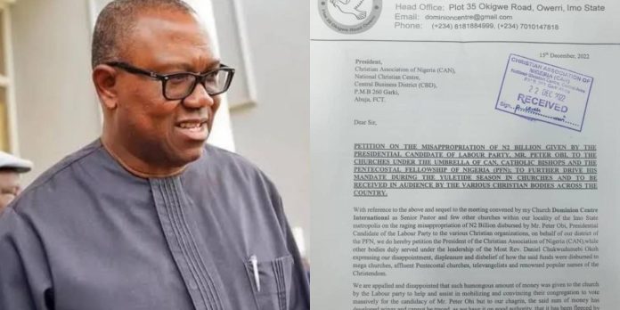 We didn't receive N2bn from Obi, it’s illogical - CAN