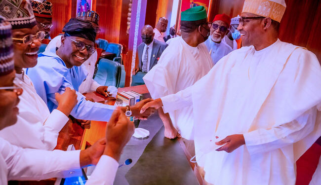 Buhari meets APC governors over new naira quagmire