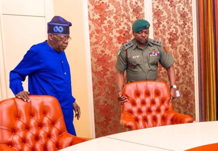 Tinubu holds first meeting with service chiefs